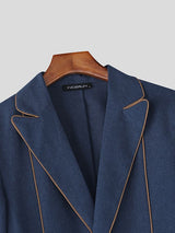 Men's Color Block Stitch Two Pieces Outfit SKUL36450