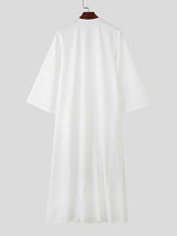 Men's Studded Tassel Flared Sleeve Cardigan SKUL47935