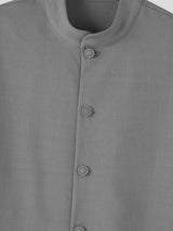 Men's Neo-Chinese Minimalist Mandarin Collar Button-Up Jacket SKUL79681
