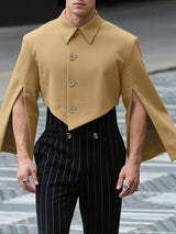 Men's Split Cuff Design Long Sleeve Jacket SKUL29548