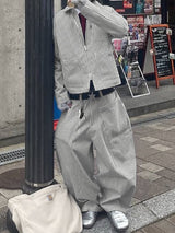 Men's Striped Casual Two Pieces Outfit SKUL40302