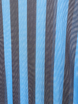 Men's Contrast Stripe Sheer Mesh Two Pieces Outfit SKUL25997