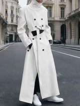 Men's Deconstructed Button High Neck Long Sleeve Blazer SKUL35236