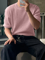 Mens Heavyweight Casual Short-Sleeve T-Shirt SKUL01365