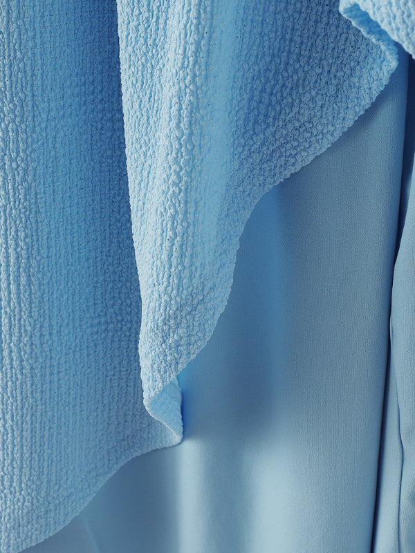 Men's Solid Color Textured Casual Pant SKUL15369