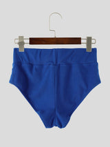 Men's Sexy Gym High Waist High Cut Muscle Fit Booty Short SKUL82151