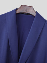 Men's Solid Color Loose Casual Two Pieces Outfit SKUL51067