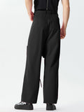 Mens Bowknot Design Solid Casual Pants SKUK41159