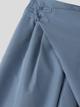 Men's Deconstructed Frog Button Casual Pant SKUL60054