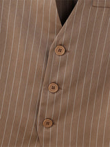 Men's Striped Casual Two Pieces Outfit SKUL21013