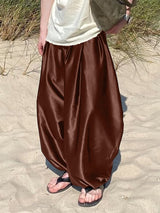 Men's Glossy Loose Casual Pant SKUL31924