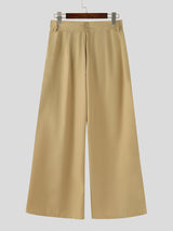 Mens Sheer Mesh Contrast Color Casual Pant SKUL17044