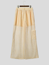 Men's Hollow Mesh Loose Casual Pant SKUL54676