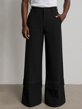 Men's Contrast Print Wide Leg Casual Pant SKUL26154