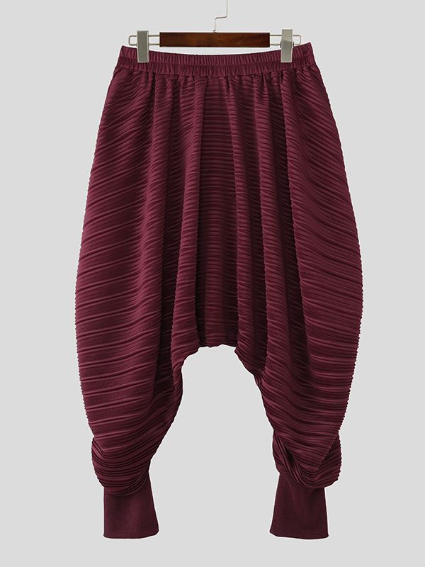 Men's Deconstructed Textured Balloon Pant SKUL50144