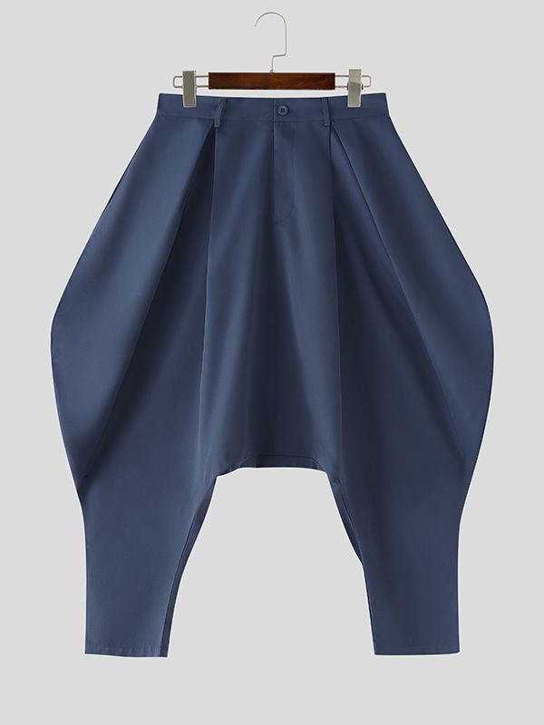 Men's Solid Color Casual Harem Pant SKUL50072