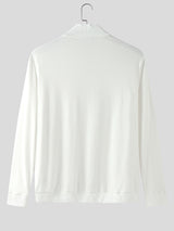 Men's Knit Zip Long Sleeve Cardigan SKUL23686