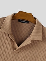 Men's Solid Color Textured Long Sleeve Sweater SKUL28545