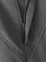 Mens Lace Trim Patchwork Wide-Leg Casual Pant SKUL17919