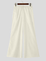 Mens Casual Colorblock Wide-Leg Pant SKUL20903