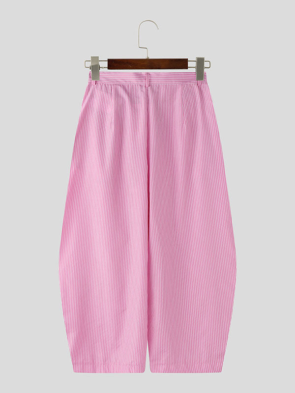 Mens Striped Loose Casual Pant SKUL06399