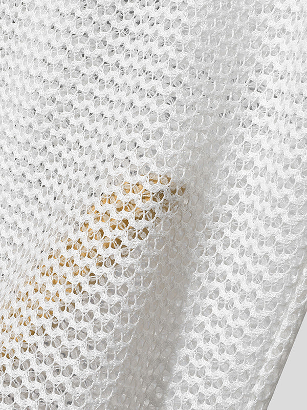 Mens Sheer Mesh Hollow-Out Pant SKUL03663