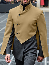 Men's Split Cuff Casual Long Sleeve Jacket SKUL29614