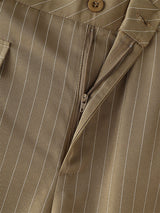 Men's Striped Wide Leg Casual Pant SKUL27356