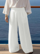 Men's Solid Color Minimal Loose Pant SKUL51931