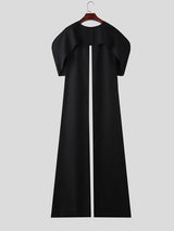Men's Bow Floor Length Ribbon Cape SKUL57188