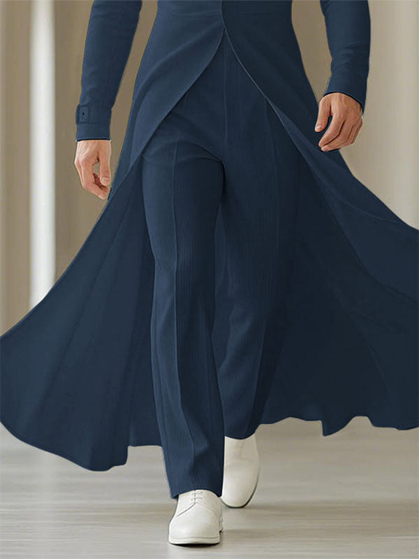 Men's Solid Texture Casual Pant SKUL25002