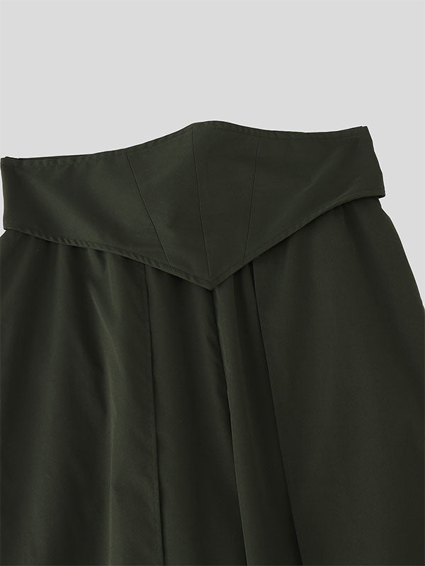 Men's Split Hem High Waist Casual Pant SKUL26179