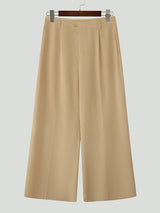 Men's Solid Color Minimal Loose Pant SKUL51931