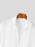 Mens Solid Casual Short Sleeve Golf Shirt SKUK47086