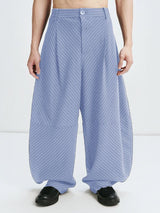 Men's Deconstructed Striped Curved Blade Pant SKUL47676