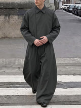 Men's Early Autumn Urban Casual Loose Two Pieces Outfit SKUL80614