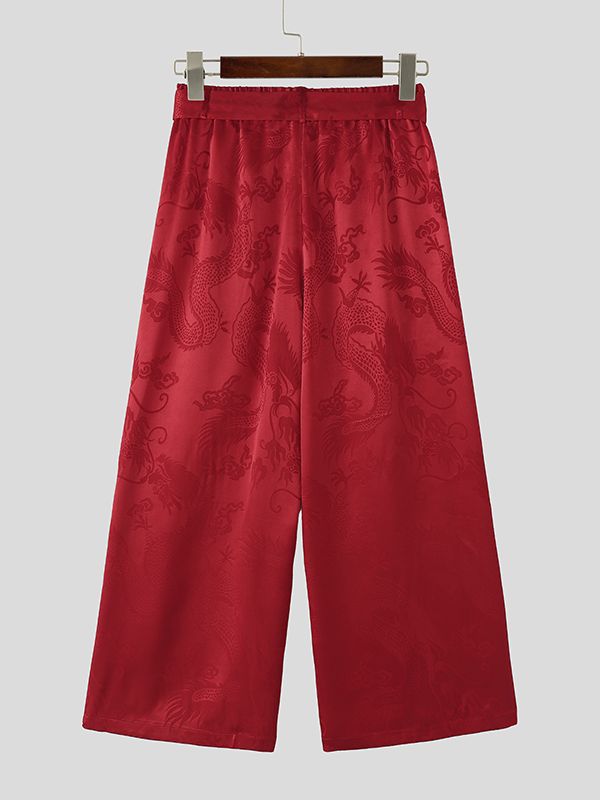 Men's Ethnic Jacquard Casual Pant SKUL47669
