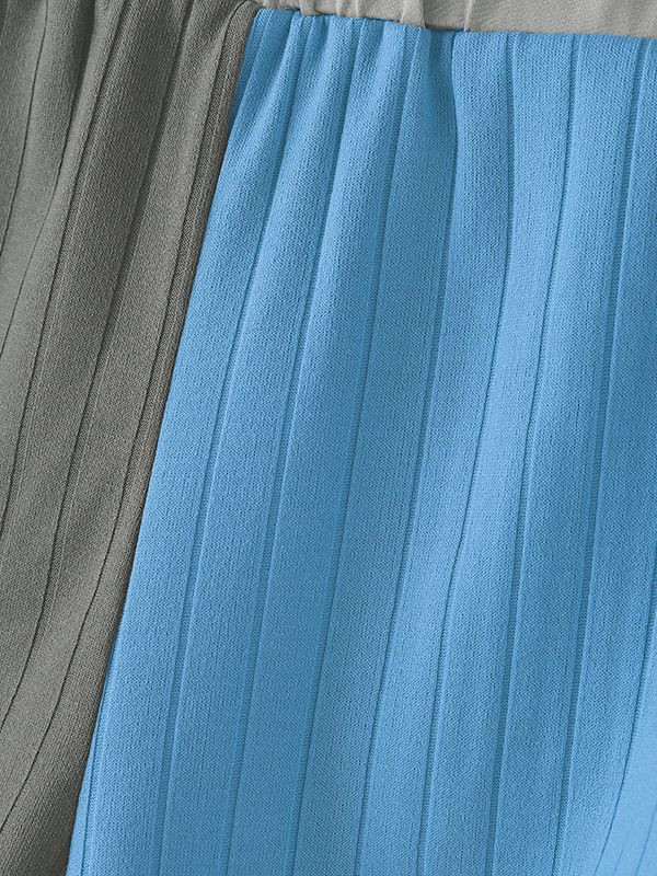 Men's Contrast Color Textured Casual Short SKUL51901