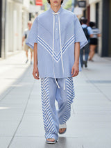 Men's Stripe Casual Two Pieces Outfit SKUL48710