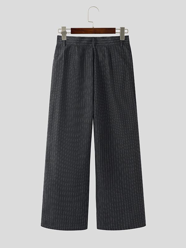 Men's Deconstructed Striped Casual Pant SKUL41261