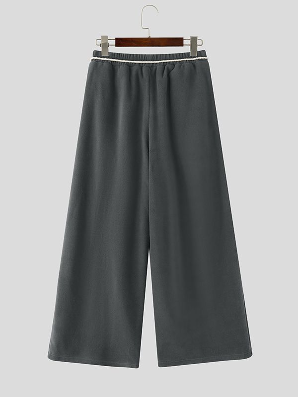 Men's Solid Color Textured Pant SKUL39016