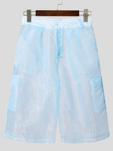 Men's Sheer Mesh Loose Short SKUL36421