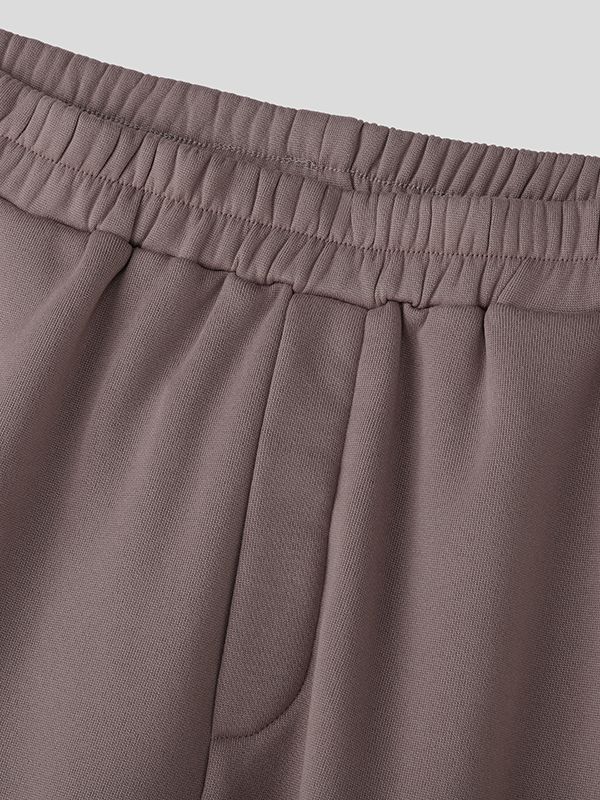 Men's Deconstructed Solid Color Drop Crotch Pant SKUL40291