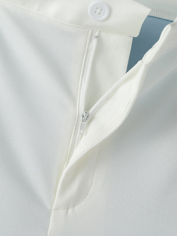 Mens Contrast Color Loose Casual Pant SKUL20907