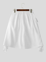 Mens Ruffled Trim Casual Cropped Pant SKUL09427