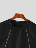 Mens Solid Zip Design Sleeveless Waistcoat SKUK38321