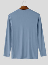Men's Early Autumn Solid Ribbed Deep V-Neck Sweater SKUL81072