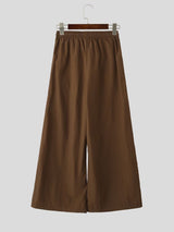 Men's Y2K Streetwear Leopard Print Side Stripe Oversized Baggy Track Pant SKUL69082