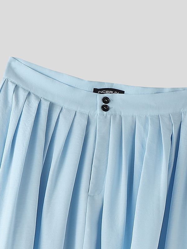 Men's Deconstructed Pleated Lantern Pant SKUL50130