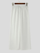 Men's Solid Color Casual Deconstructed Pant SKUL52636